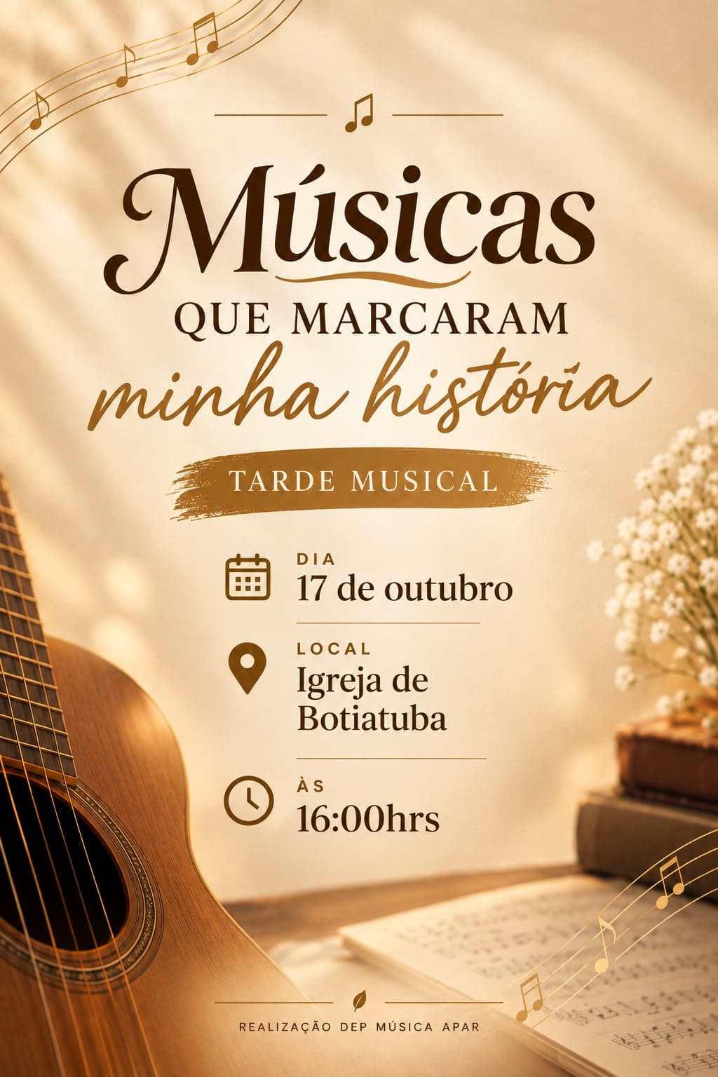 Músicas que marcaram minha história